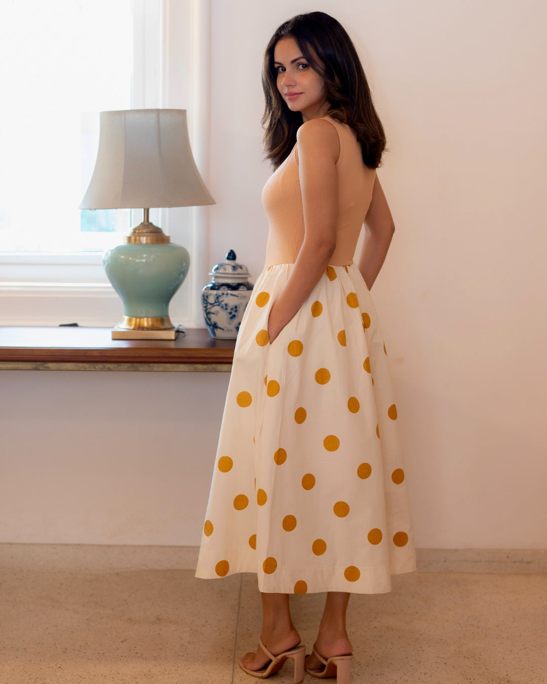 Honey Polka Dress