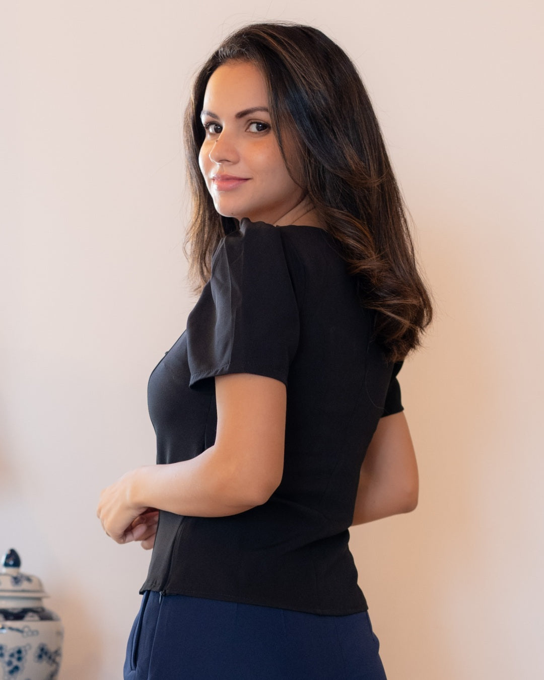 Noir Bow Top