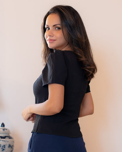 Noir Bow Top