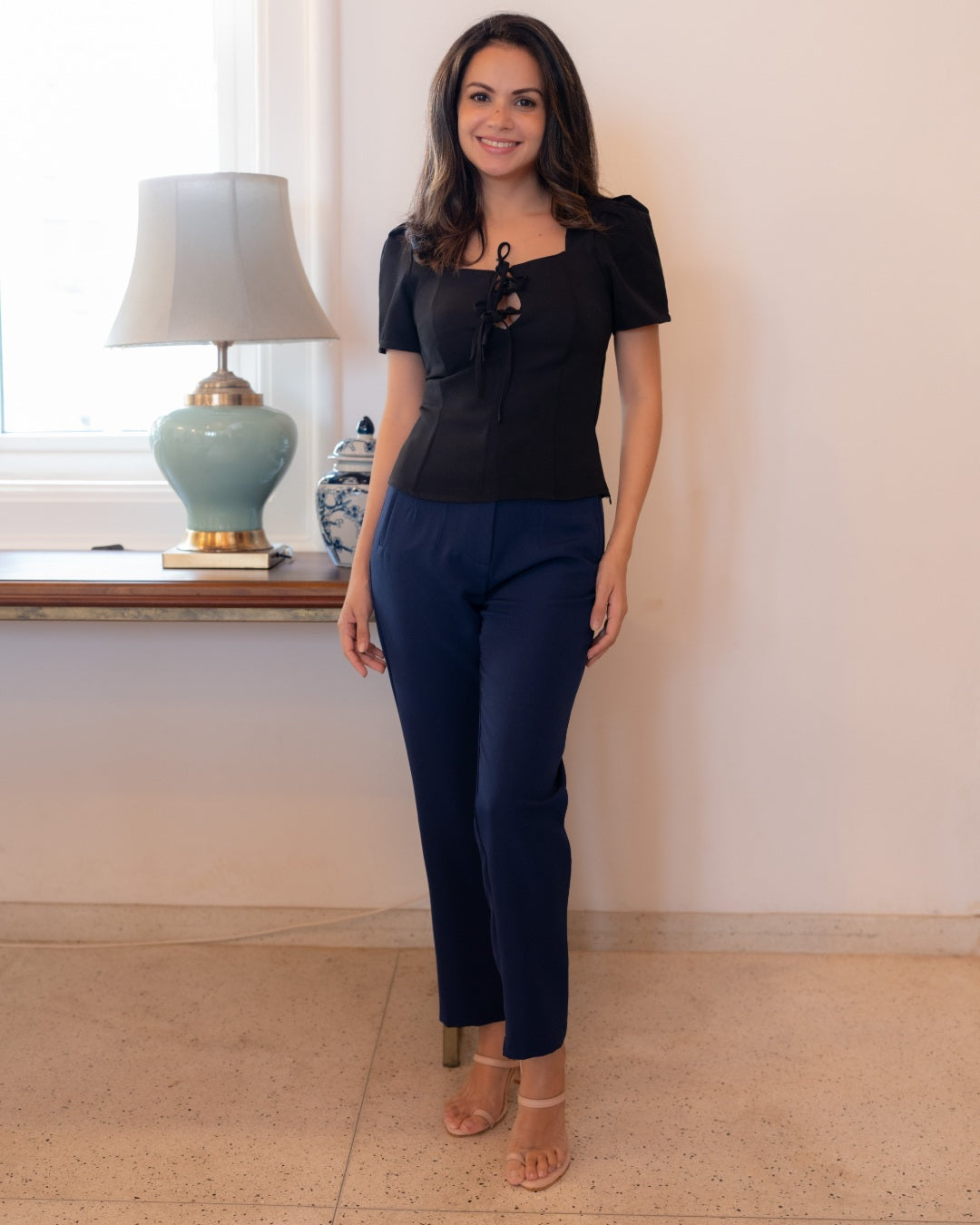Noir Bow Top