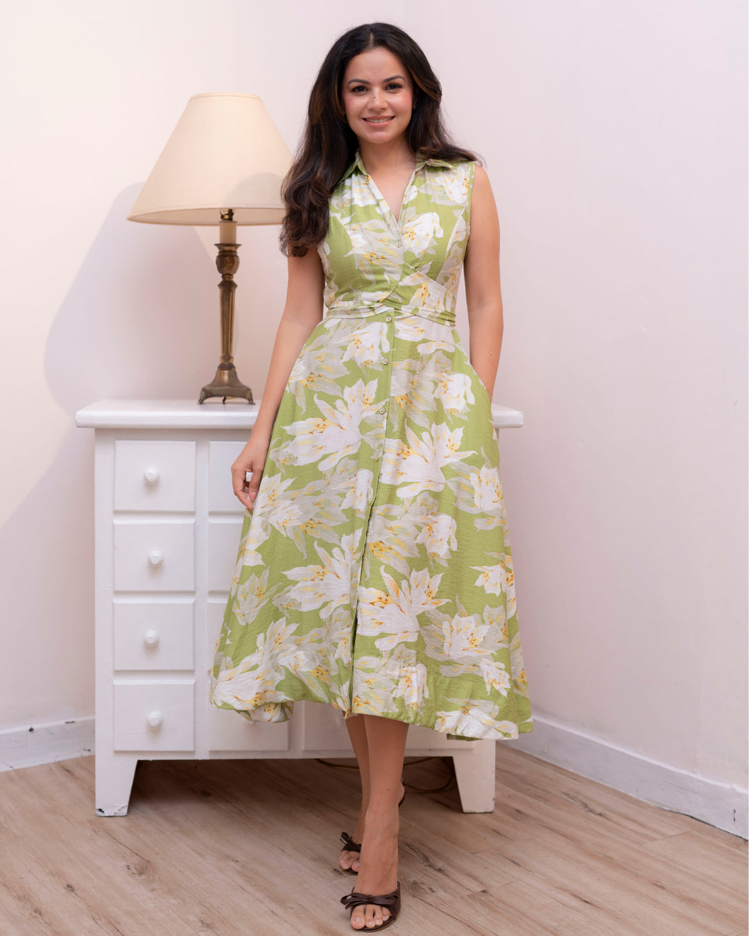 Florencia Wild Lily Dress
