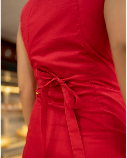 Serena Dress in Red