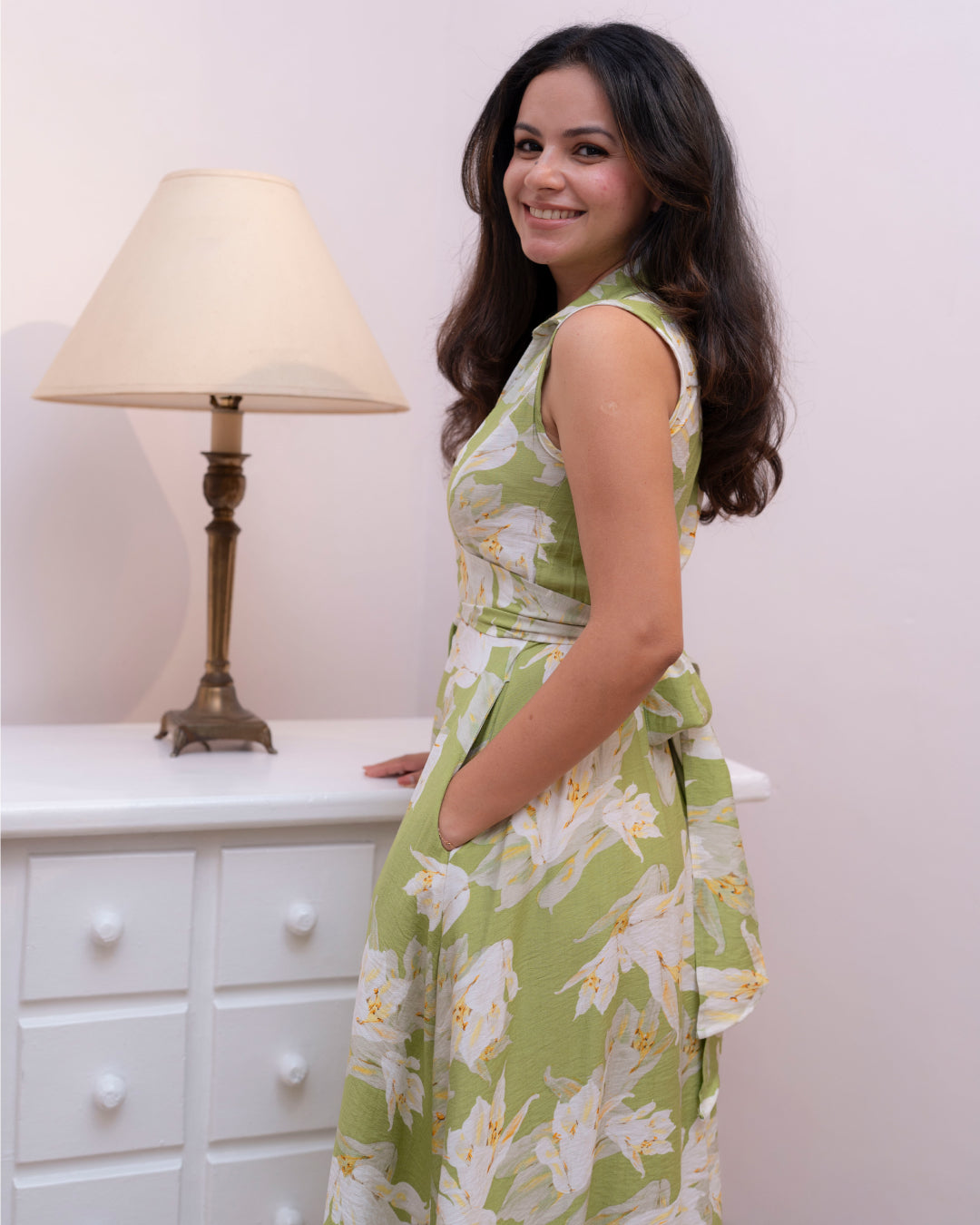 Florencia Wild Lily Dress