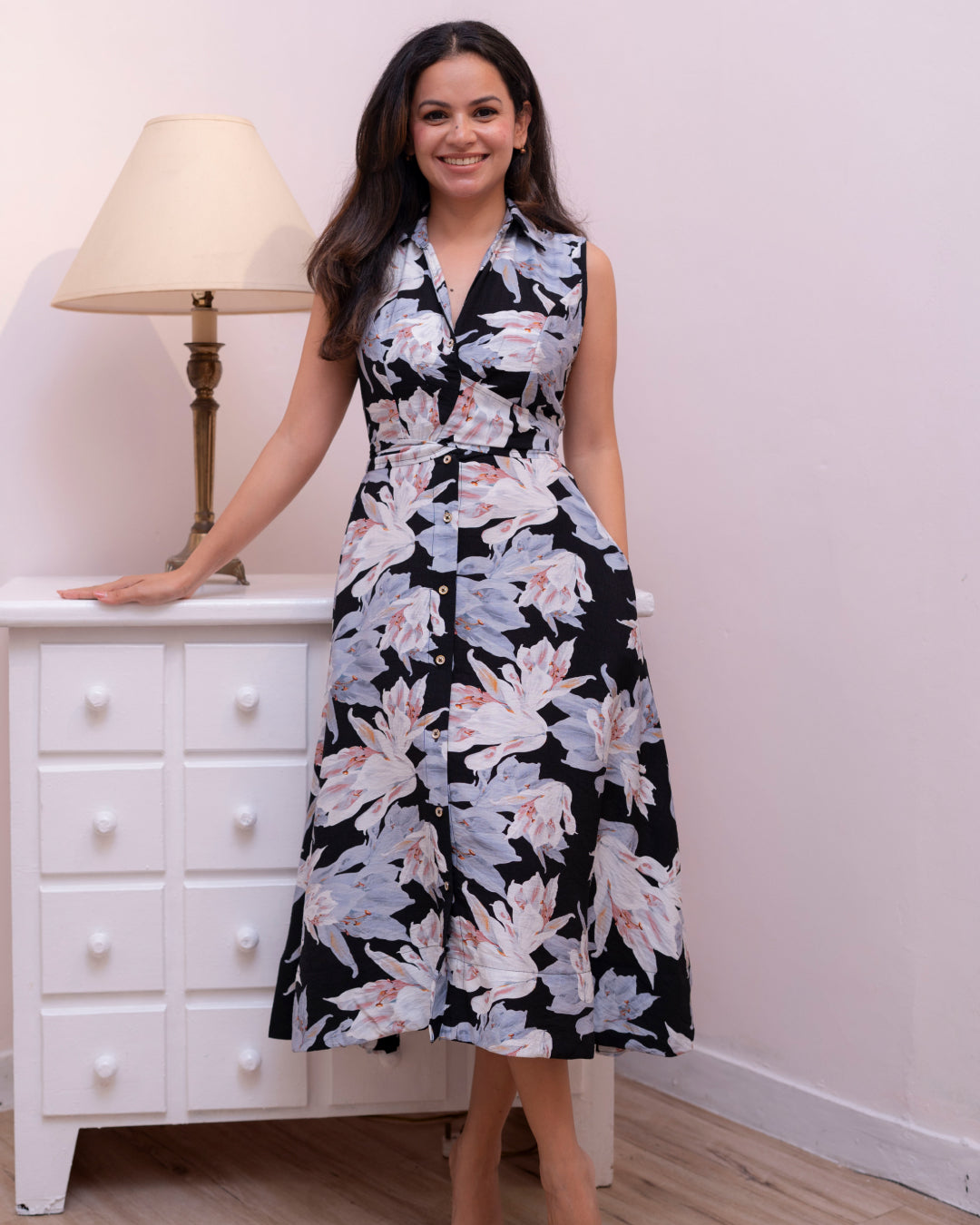 Midnight Florencia Dress