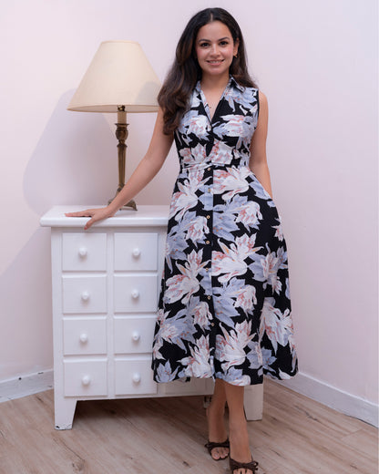 Midnight Florencia Dress