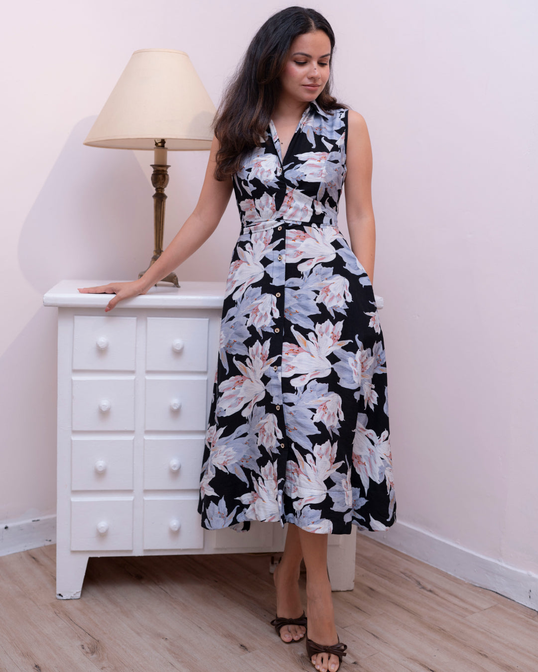 Midnight Florencia Dress