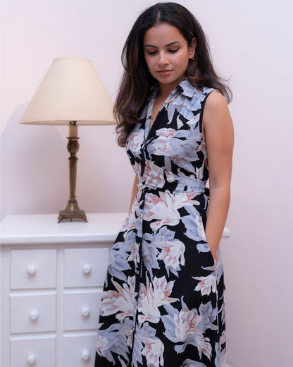 Midnight Florencia Dress