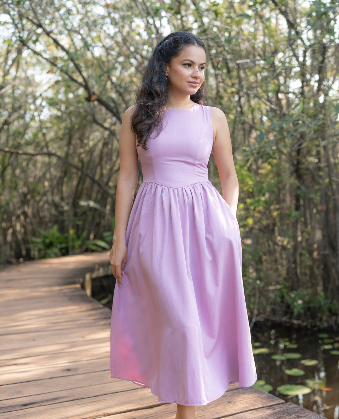 Amora Dress - Purple