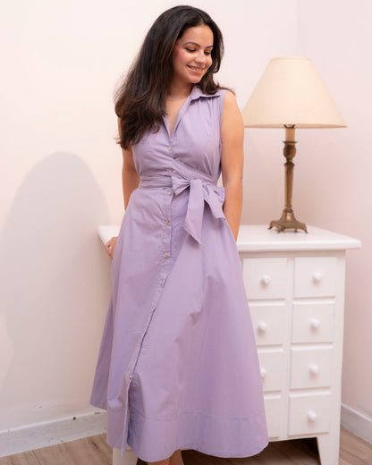 Florencia Dress - Purple