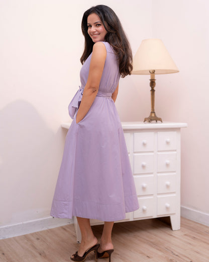 Florencia Dress - Purple