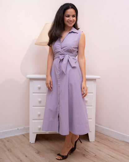 Florencia Dress - Purple