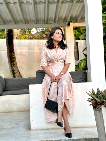 Pleated Midi Skirt