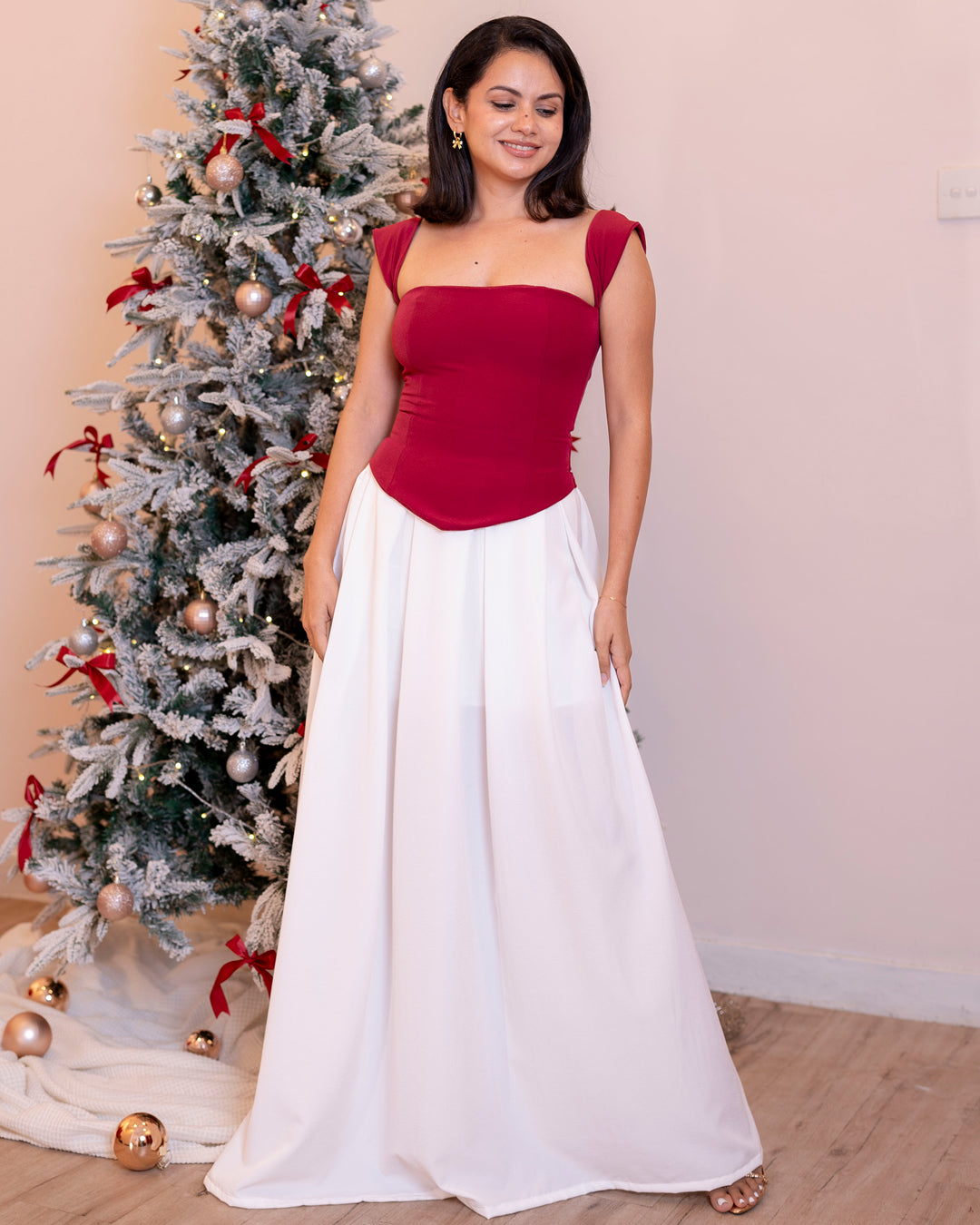 Crimson Corset - Cherry Red