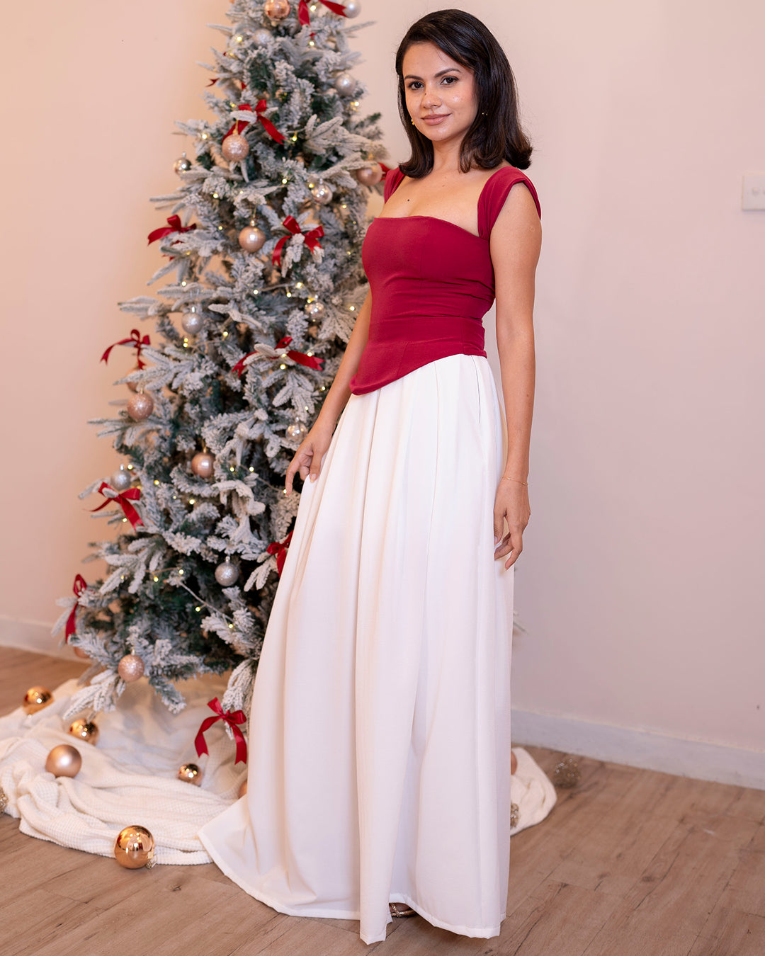 Crimson Corset - Cherry Red