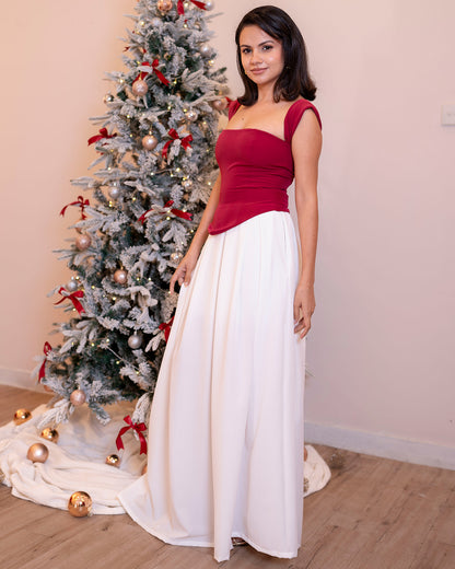 Crimson Corset - Cherry Red