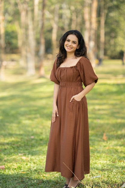 Mocha Belle Dress