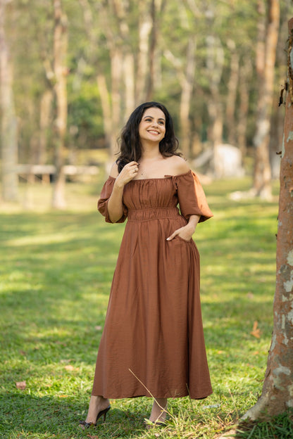 Mocha Belle Dress